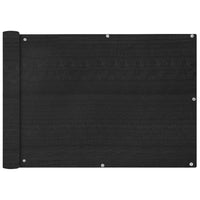 Thumbnail for Balkonsichtschutz HDPE 75x600 cm Anthrazit