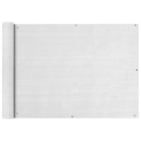 Thumbnail for Balkonsichtschutz HDPE 75x600 cm weiß