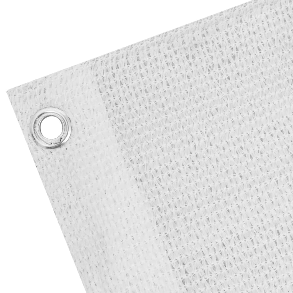 Balkonsichtschutz HDPE 90x400 cm weiß