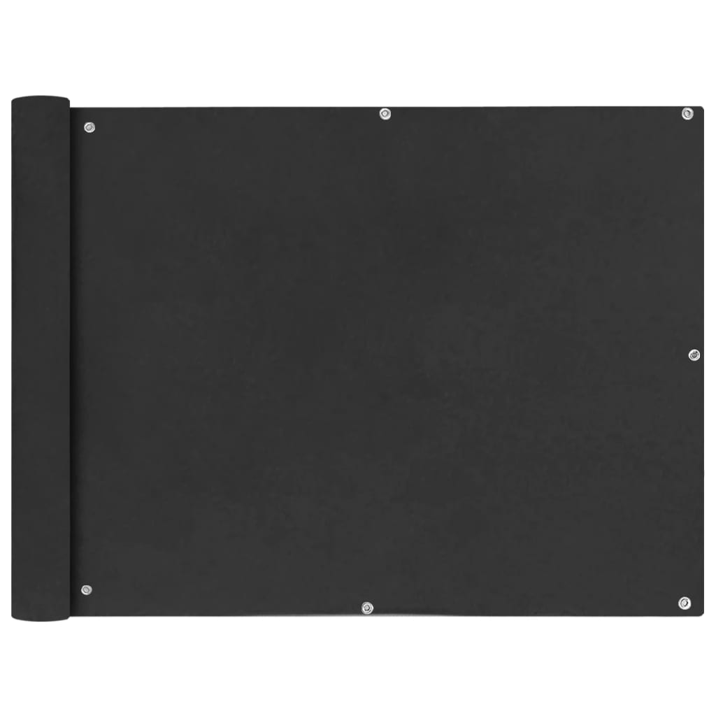 Balkonsichtschutz Oxfordgewebe 90x600 cm Anthrazit