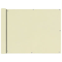 Thumbnail for Balkonsichtschutz Oxfordgewebe 90x600 cm Creme