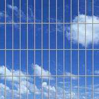 Thumbnail for 2D Gartenzaun-Element 2,008x0,83 m Silbern