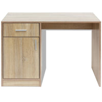 Thumbnail for Schreibtisch mit Schublade und Schrank Eiche 100x40x73 cm