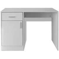 Thumbnail for Schreibtisch mit Schublade und Schrank Weiß 100x40x73 cm