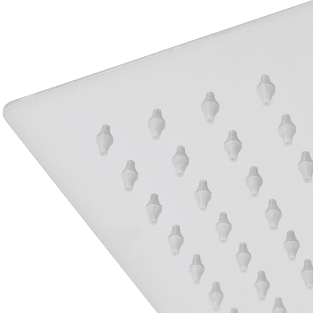Regenduschkopf Edelstahl 30x30 cm Quadratisch