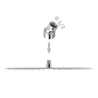 Thumbnail for Regenduschkopf Edelstahl 40x40 cm Quadratisch