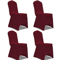 Thumbnail for Stretch Stuhlbezug 4 Stück Bordeaux