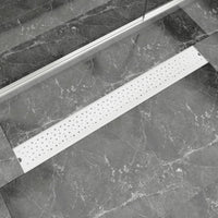 Thumbnail for Gerade Duschrinne Blasen 930x140 mm Edelstahl