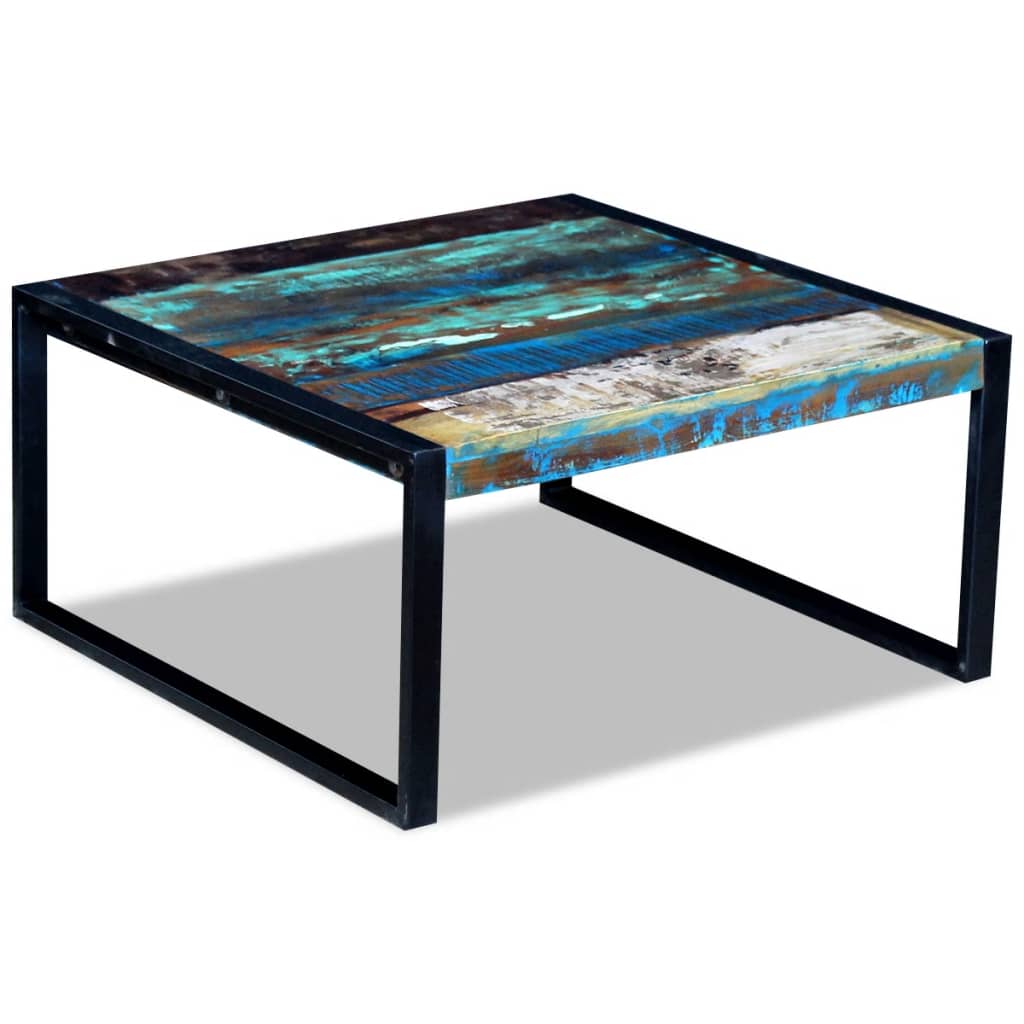 Couchtisch Altholz 80x80x40 cm