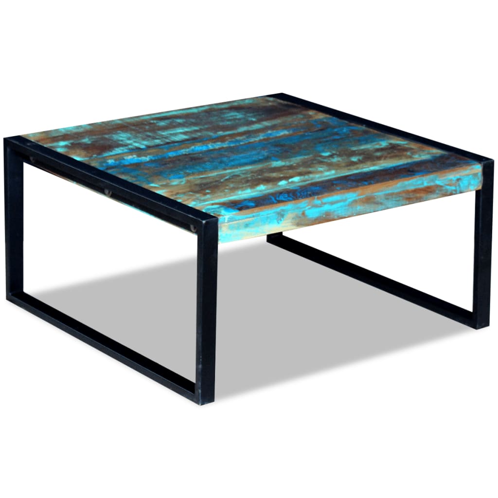 Couchtisch Altholz 80x80x40 cm