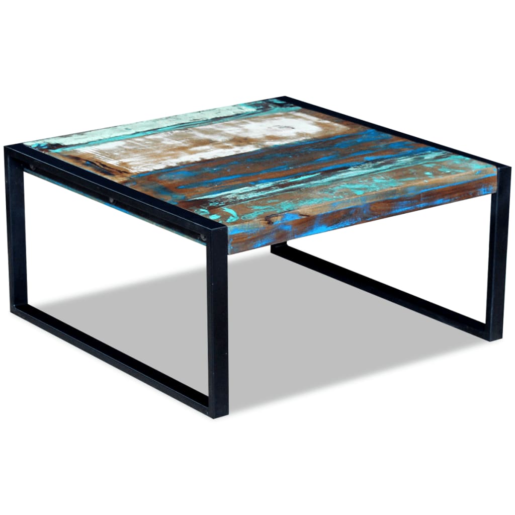 Couchtisch Altholz 80x80x40 cm