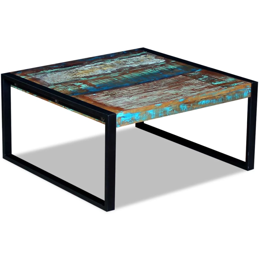 Couchtisch Altholz 80x80x40 cm