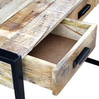 Thumbnail for Konsolentisch mit 3 Schubladen Mangoholz Massiv 110x35x78 cm