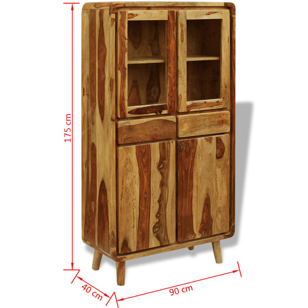 Sideboard Massivholz 90×40×175 cm