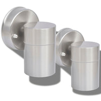 Thumbnail for Outdoor LED-Wandleuchten 2 Stk. Edelstahl Abwärtsstrahlend