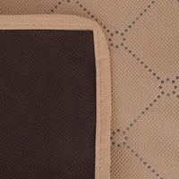 Thumbnail for Picknickdecke Beige und Braun 100x150 cm