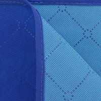 Thumbnail for Picknickdecke Blau und Hellblau 150x200 cm