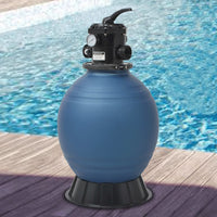 Thumbnail for Pool-Sandfilter mit 6-Wege-Ventil Filterkessel Blau 460 mm