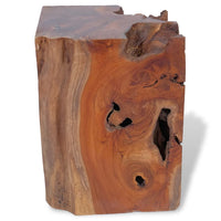 Thumbnail for Hocker Massivholz Teak