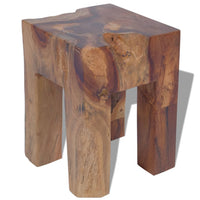 Thumbnail for Hocker Massivholz Teak