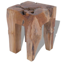 Thumbnail for Hocker Massivholz Teak