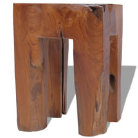 Thumbnail for Hocker Massivholz Teak