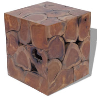 Thumbnail for Hocker Massivholz Teak