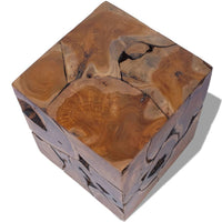 Thumbnail for Hocker Massivholz Teak