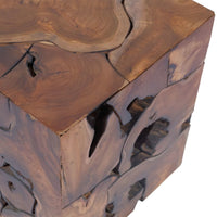 Thumbnail for Hocker Massivholz Teak