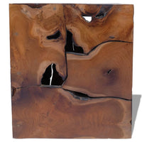 Thumbnail for Hocker Massivholz Teak