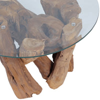 Thumbnail for Couchtisch Teak Massiv 60 cm