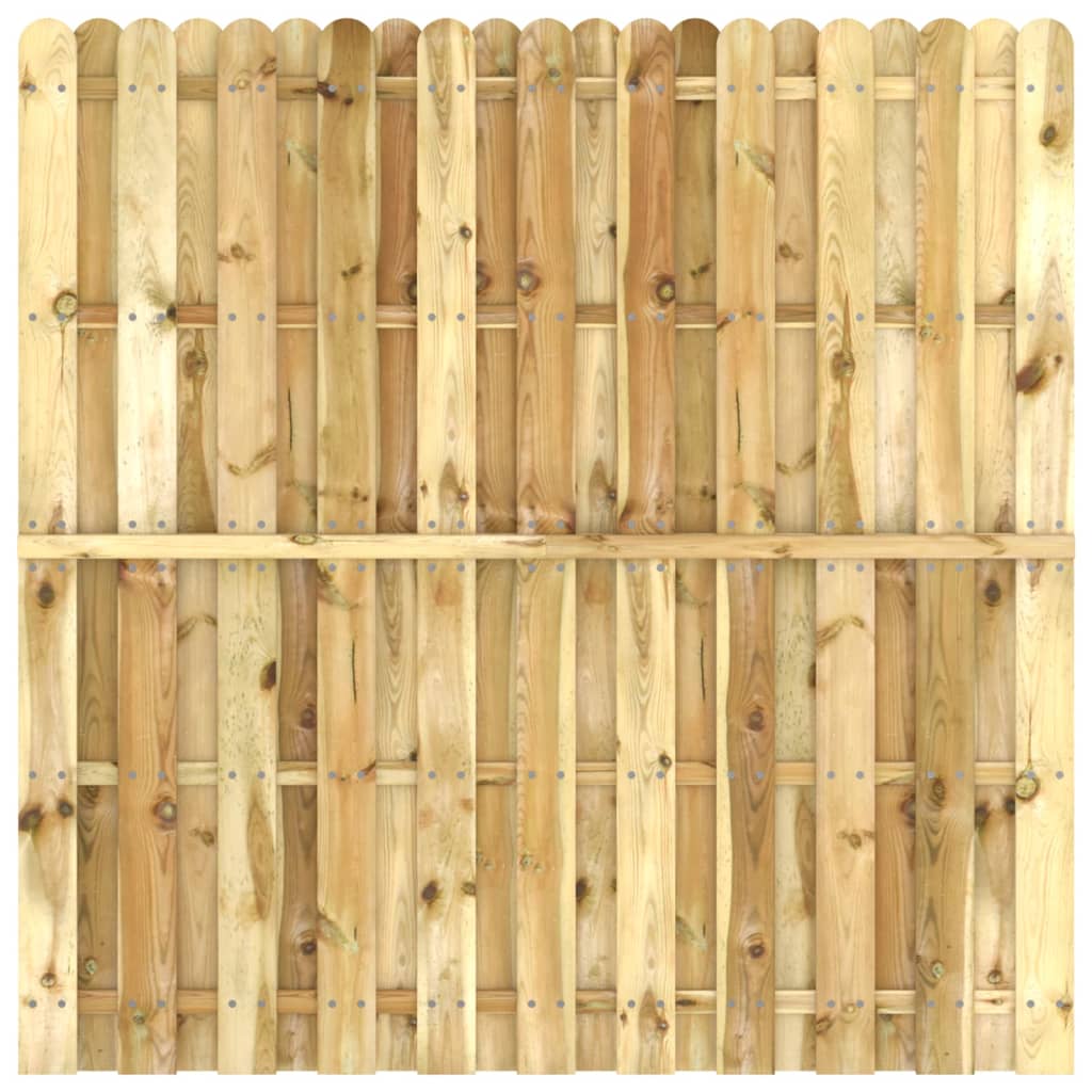 Zaunelement Kiefernholz Imprägniert 180×180 cm