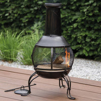 Thumbnail for RedFire Gartenkamin Sauda Bronzen Stahl