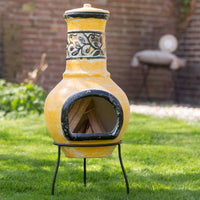 Thumbnail for RedFire Garten-/Terrassenkamin Soledad Ton Gelb/Schwarz 86035