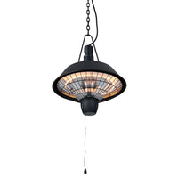 Thumbnail for Sunred Deckenheizstrahler Indus 2100 W Halogen Schwarz RSH16