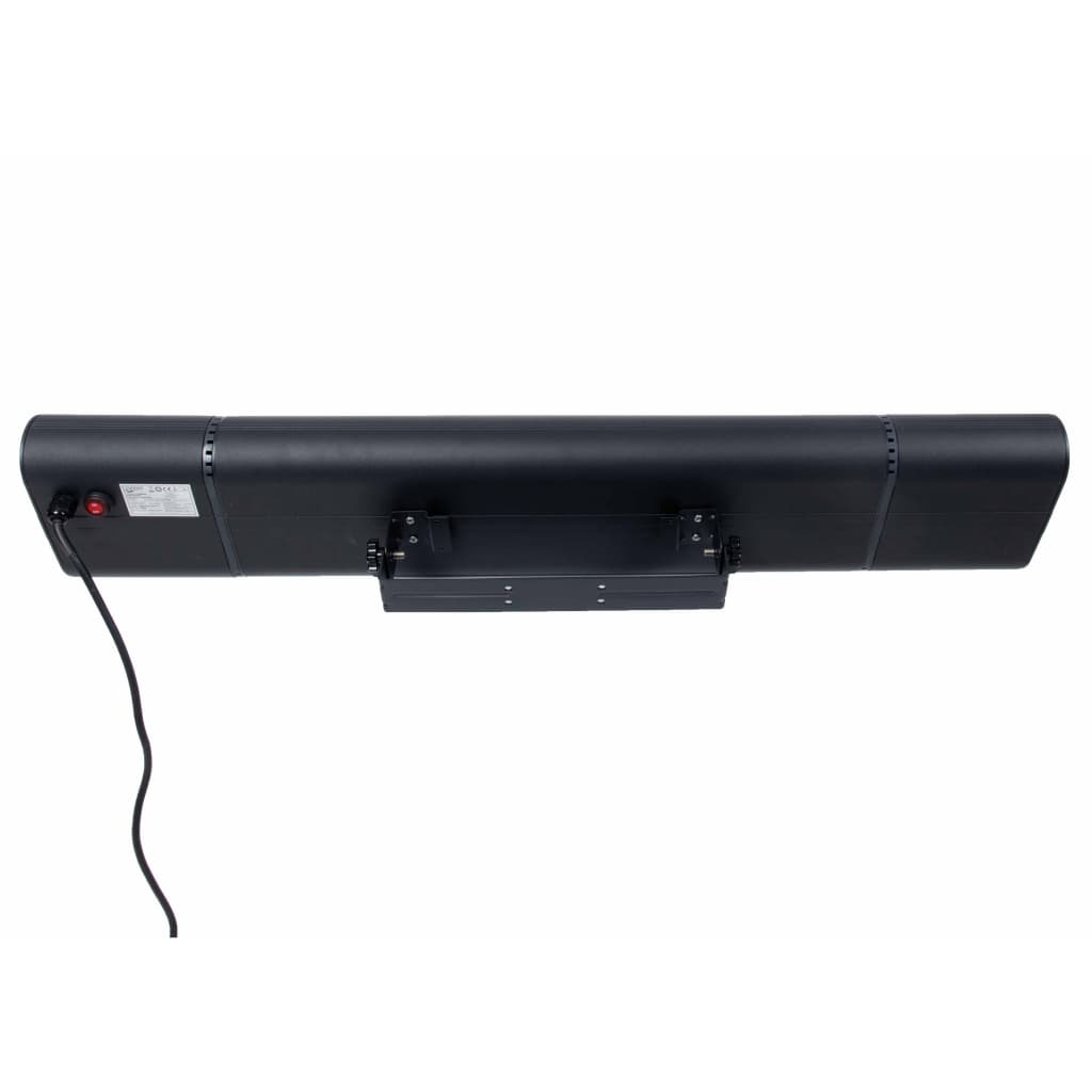 Sunred Wandheizstrahler Sun and Sound 2000 W Rotgold Schwarz