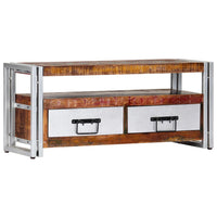 Thumbnail for TV-Schrank 90x30x40 cm Altholz Massiv
