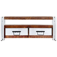 Thumbnail for TV-Schrank 90x30x40 cm Altholz Massiv