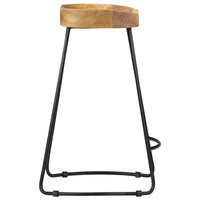 Thumbnail for Gavin Barhocker 2 Stk. Massivholz Mango