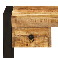 Thumbnail for Schreibtisch mit 2 Schubladen 110 x 50 x 77 cm Mangoholz Massiv