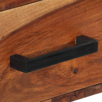 Thumbnail for Schreibtisch mit 2 Schubladen 110x50x77 cm Massivholz