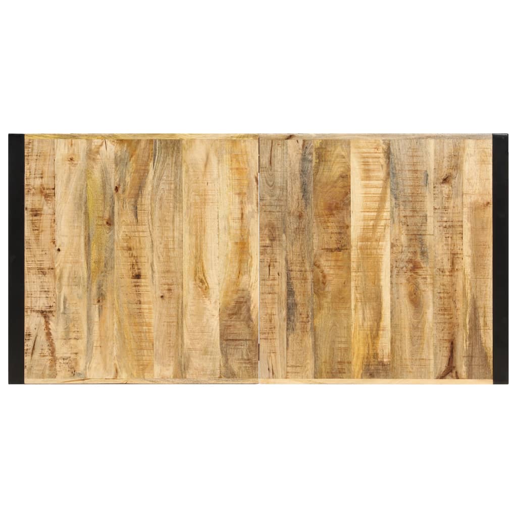 Esstisch 160 x 80 x 75 cm Mangoholz Massiv