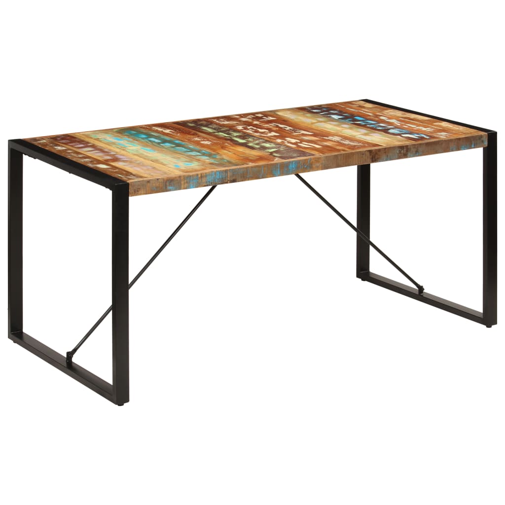 Esstisch 160x80x75 cm Altholz Massiv
