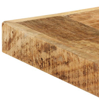 Thumbnail for Esstisch 160 x 80 x 75 cm Raues Mangoholz Massiv