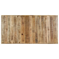 Thumbnail for Esstisch 140 x 70 x 75 cm Massives Raues Mangoholz