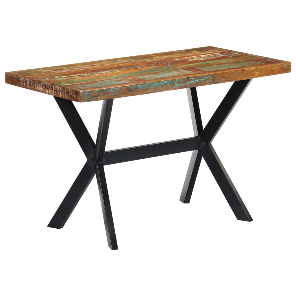 Esstisch 120x60x75 cm Altholz Massiv