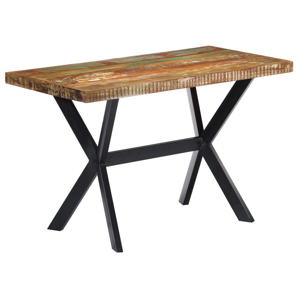 Esstisch 120x60x75 cm Altholz Massiv