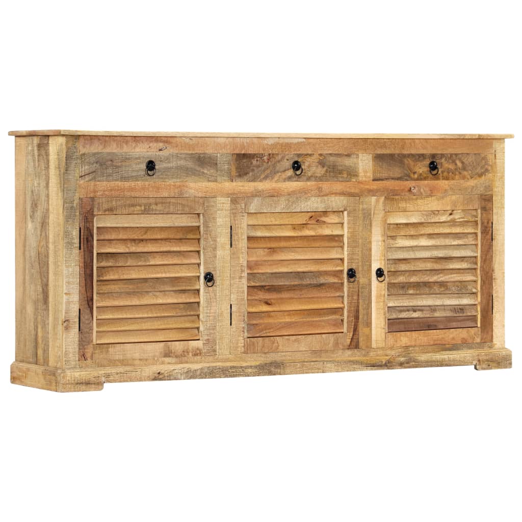 Beistellschrank 170x38x80 cm Massivholz Mango