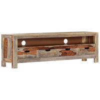 Thumbnail for TV-Schrank Massivholz 130 x 30 x 40 cm