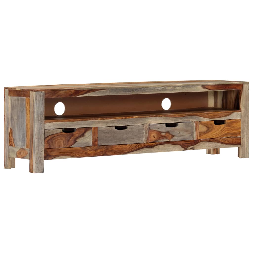 TV-Schrank Massivholz 130 x 30 x 40 cm